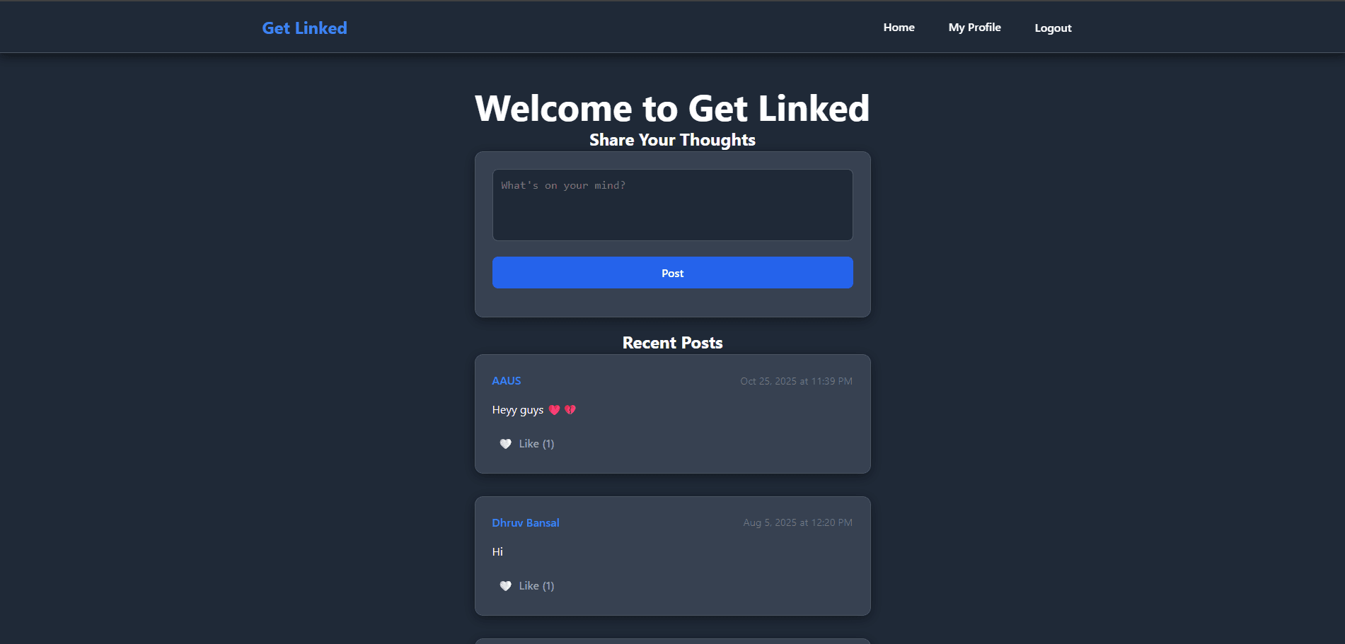 Get Linked screenshot