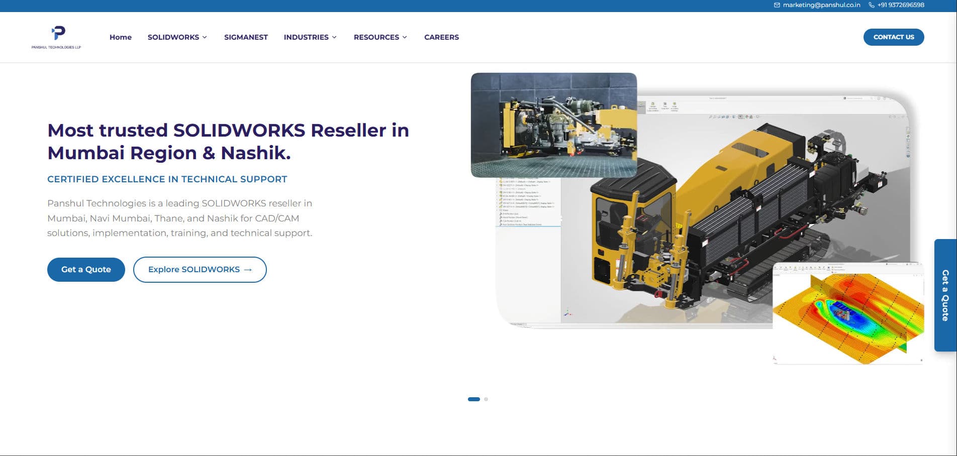 Panshul Technologies screenshot