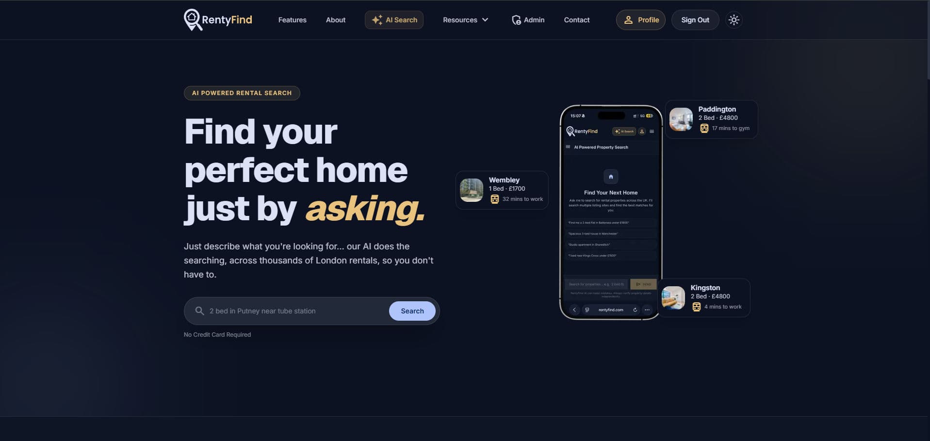 RentyFind screenshot